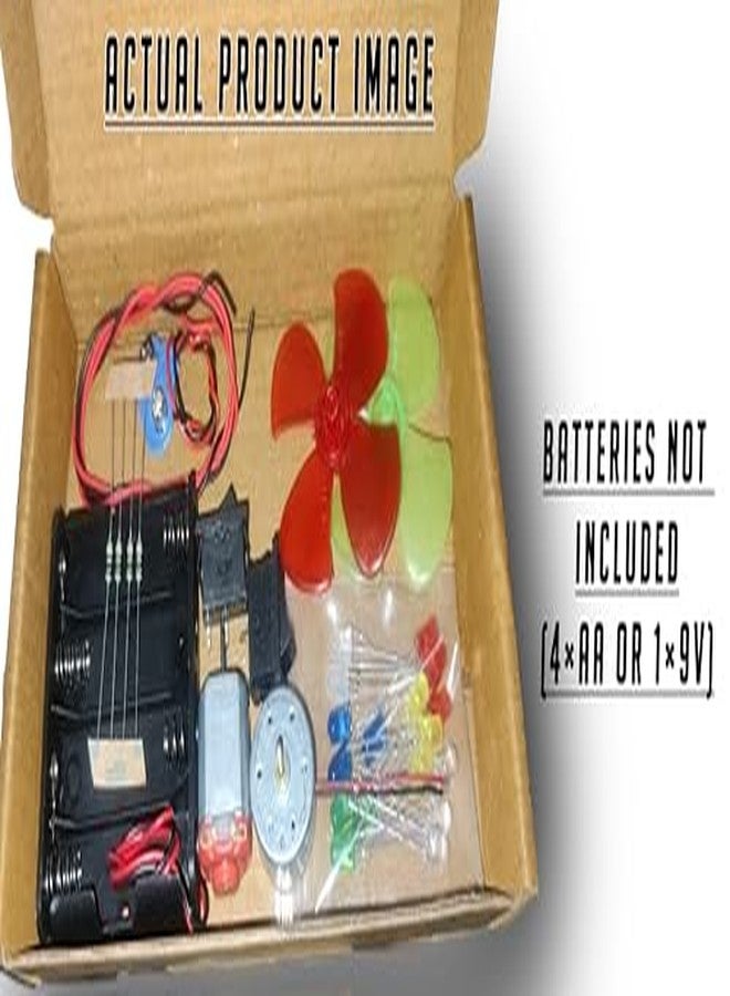 CodifyMonk DIY Electronics Project Kit for Kids | Learn LED Circuits, DC Motor & Switches | STEM Science Kit for Beginners (8+) - Image 5